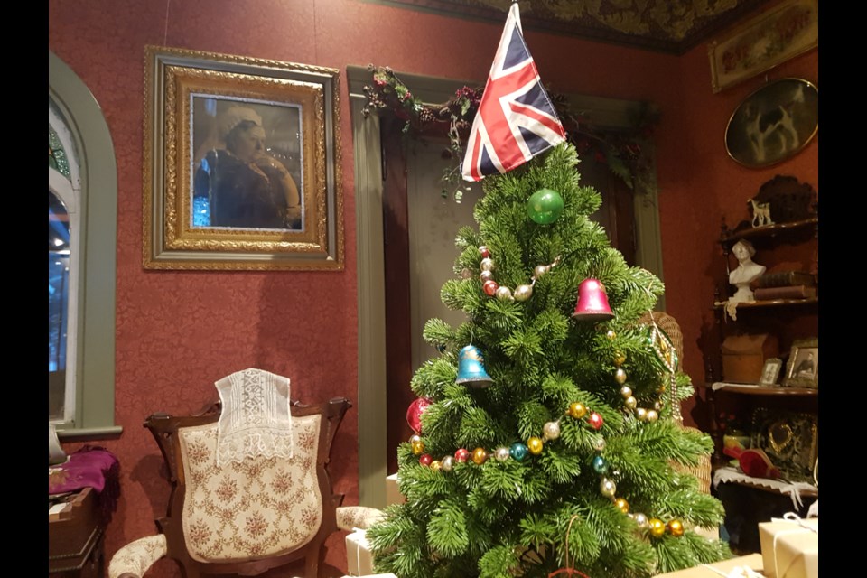 A picture of Queen Victoria hangs in a Simcoe County Musuem display as the old-fashioned Victorian Christmas in this file photo. | Shawn Gibson/BarrieToday