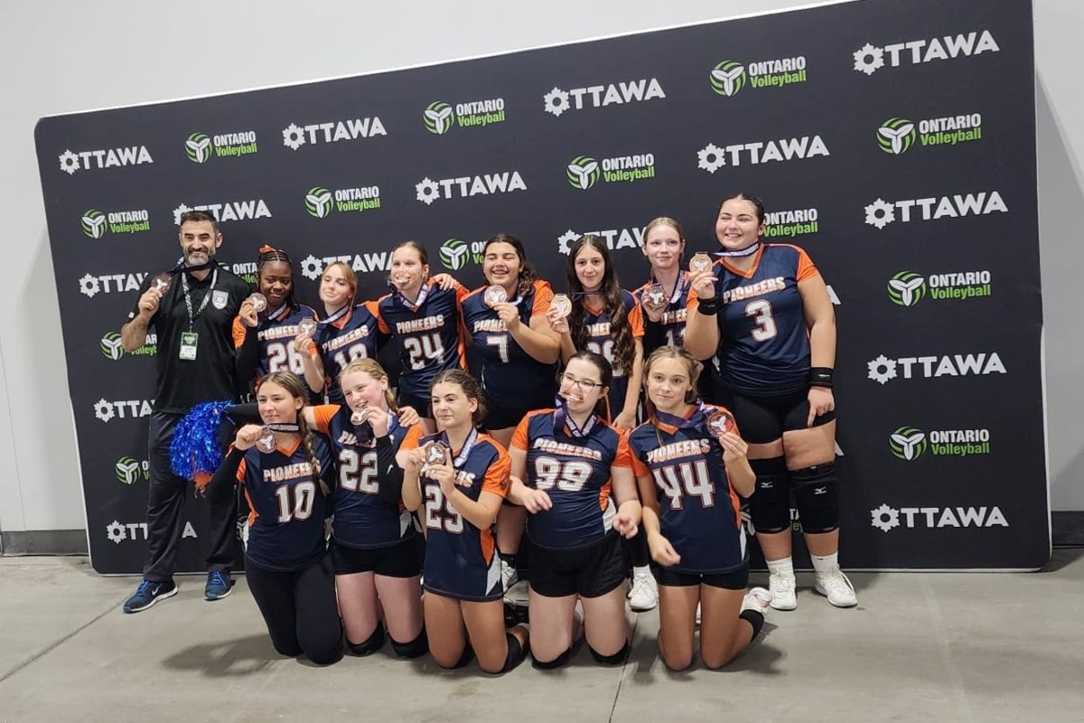 Third-place finish at Ontario championships puts local girls near the top of their sport out of 32 teams in their division