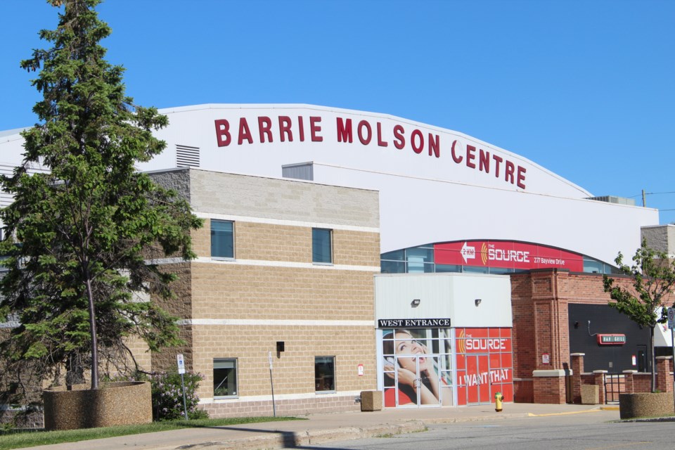 Naming rights for the Barrie Molson Centre are up for grabs, with the agreement between the city and MolsonCoors expiring this year. Paul Sadlon Motors has offered $2 million over 25 years for the naming rights, to rename the facility Sadlon Arena, but Coun. Doug Shipley has asked city staff to take another look at whether the dollar figure is comparable with other cities, particularly those with OHL teams. Raymond Bowe/BarrieToday