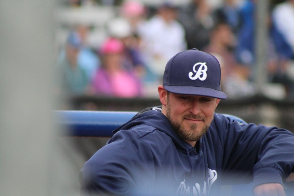 Barrie Baycats pitcher Brad Bissell is shown in a file photo. Raymond Bowe//BarrieToday