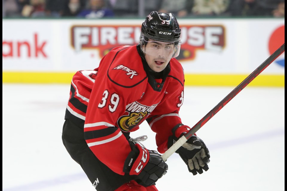 Owen Sound Attack forward Colby Barlow is ranked 10th in the NHL Central Scouting's mid-season ranking, which was released Friday.