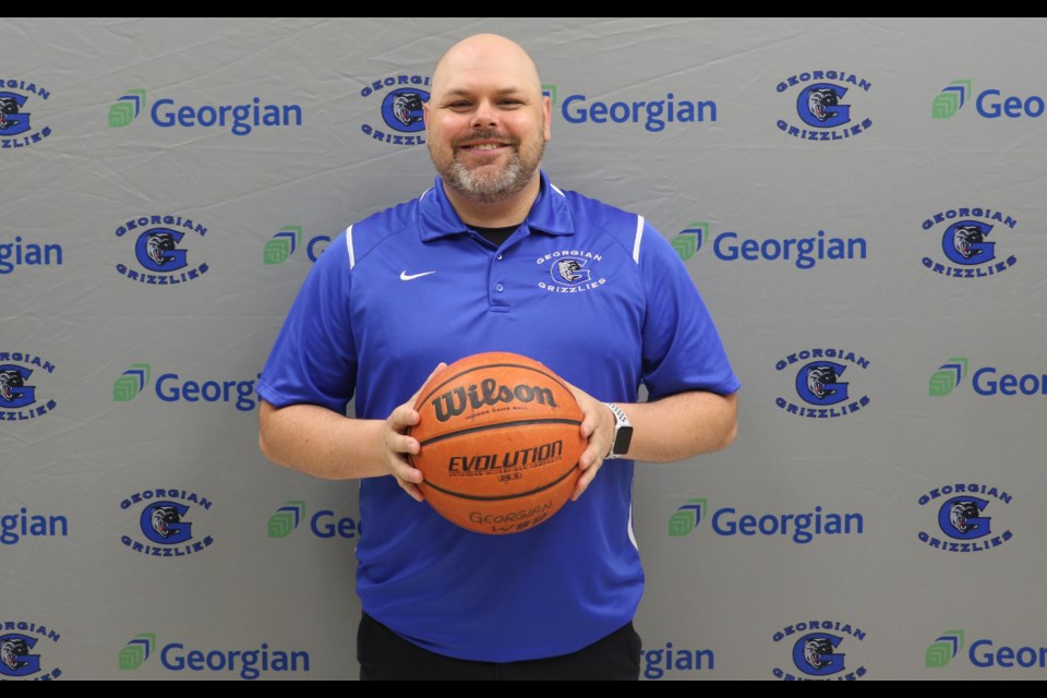 Todd Talbot has been named head coach of the Georgian Grizzlies women's basketball team. Photo supplied
