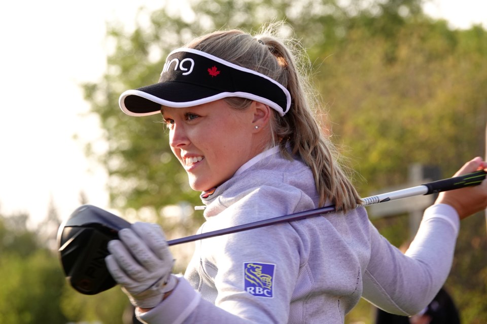 Brooke Henderson is competing in this weekend's Canadian Pacific Women’s Open in Aurora. Bernard Breault/Golf Canada