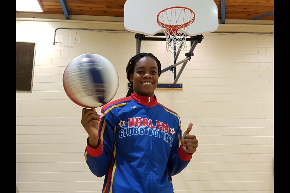 Champ Thompson shows off some skills at the Barrie YMCA. Shawn Gibson/BarrieToday