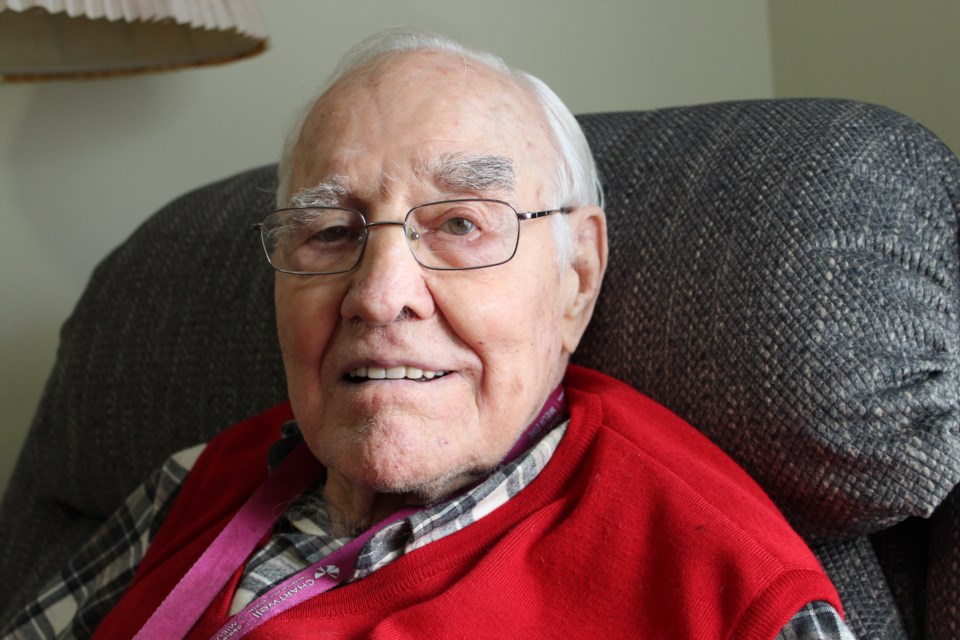Barrie resident Paul Meger won a Stanley Cup with the Montreal Canadiens in 1952-53, but his career was cut short two seasons later by a freak on-ice accident. Raymond Bowe/BarrieToday