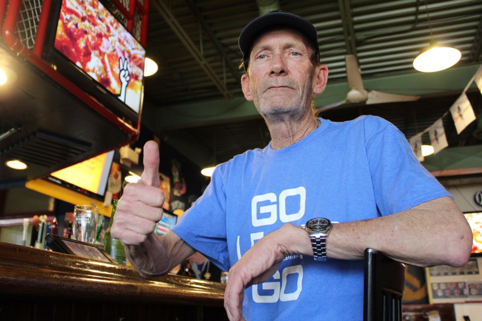 Lifelong Toronto Maple Leafs fan Jack Sutton is confident of his team heading into Game 7 against the Boston Bruins on Tuesday night. Raymond Bowe/BarrieToday
