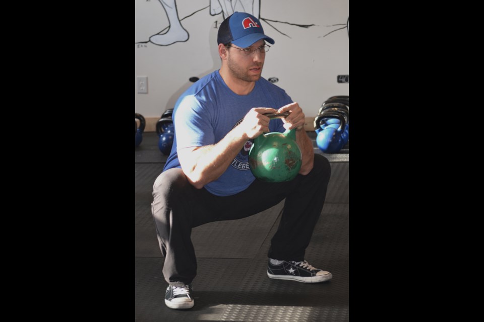 Chris Presta, strength coach and co-owner of Barrie Kettle Bell Club