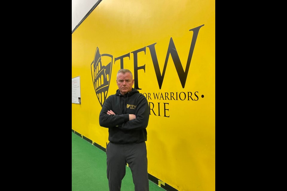 Training For Warriors owner Rob Gathercole is unhappy that the new Ontario restrictions are hitting his gym, which he called a truly "controlled environment."