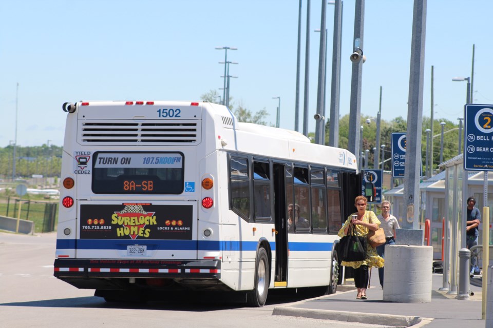 Barrie Transit will get a huge financial boost which could help with the proposed Allandale transit hub move forward. Raymond Bowe/BarrieToday
