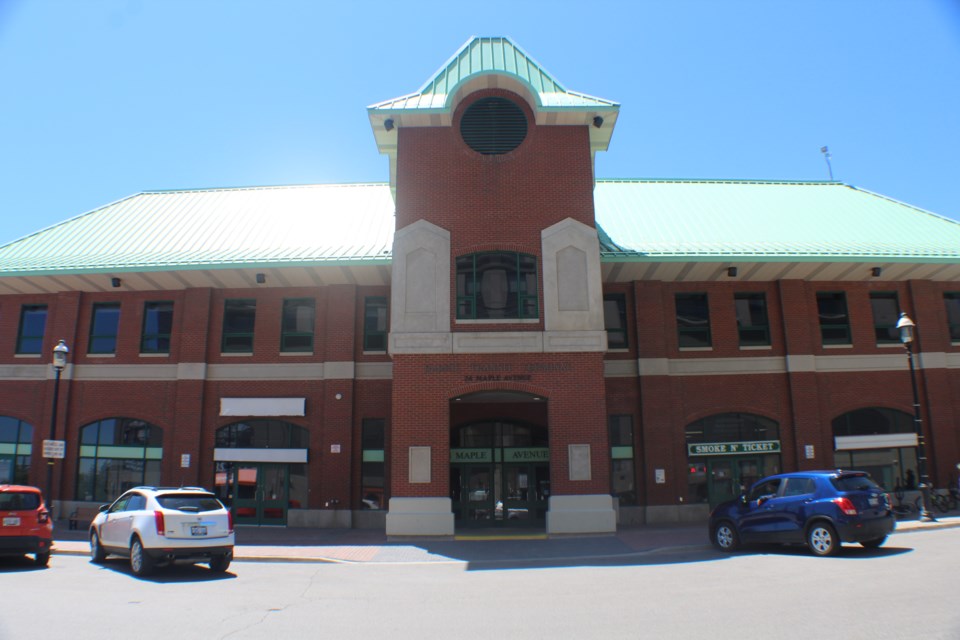 The Barrie Transit Terminal is located on Maple Avenue. Raymond Bowe/BarrieToday files