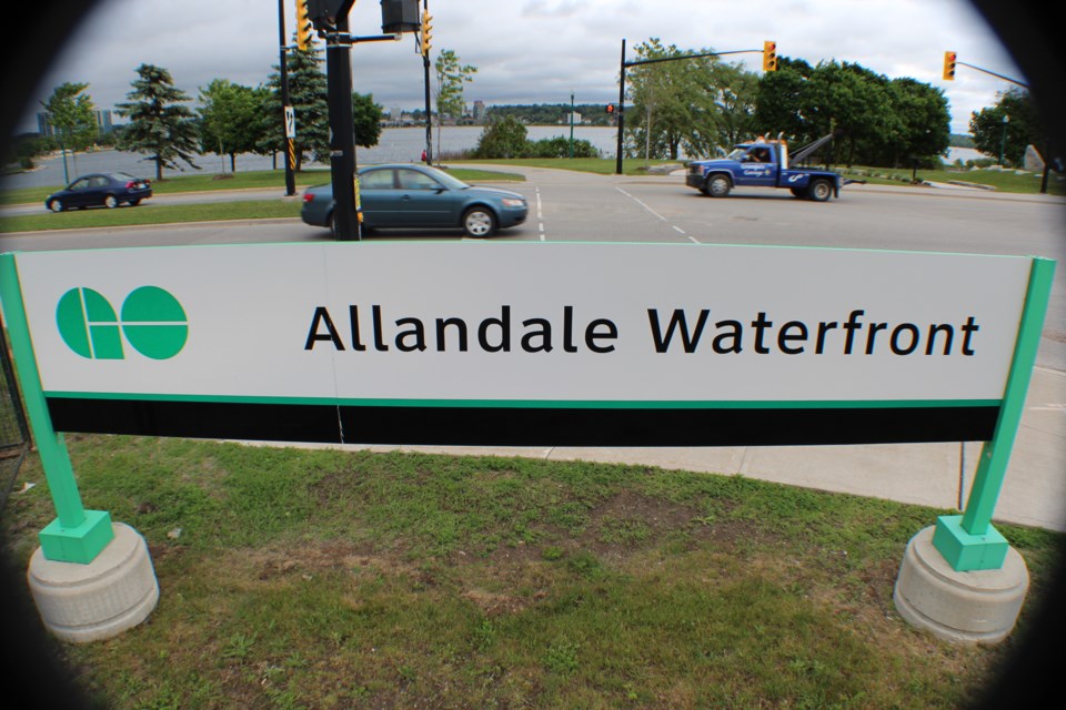 The Allandale Waterfront GO station in Barrie. Raymond Bowe/BarrieToday