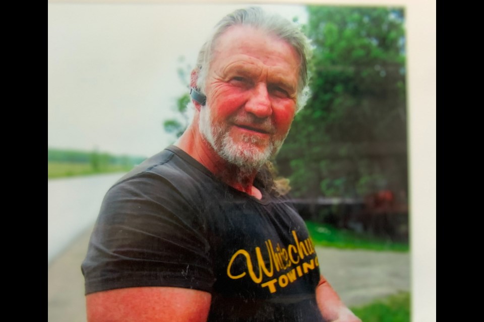 Wayne 'Sampson' Whitechurch is being remembered by family, friends and the many who knew him as a hard working tow truck driver and business owner.