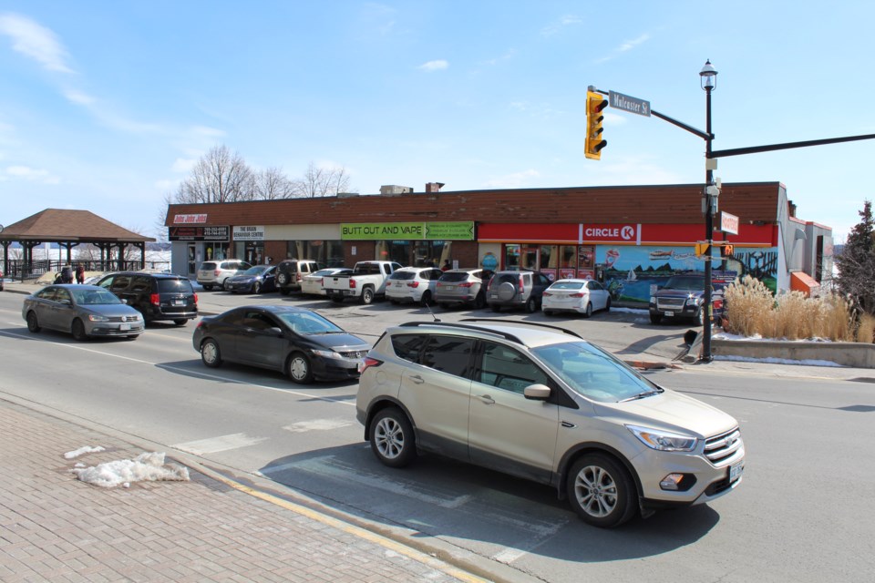 Invest Barrie will make a presentation Monday night at city hall about a possible hotel-condominium development at the corner of Dunlop and Mulcaster streets. Raymond Bowe/BarrieToday