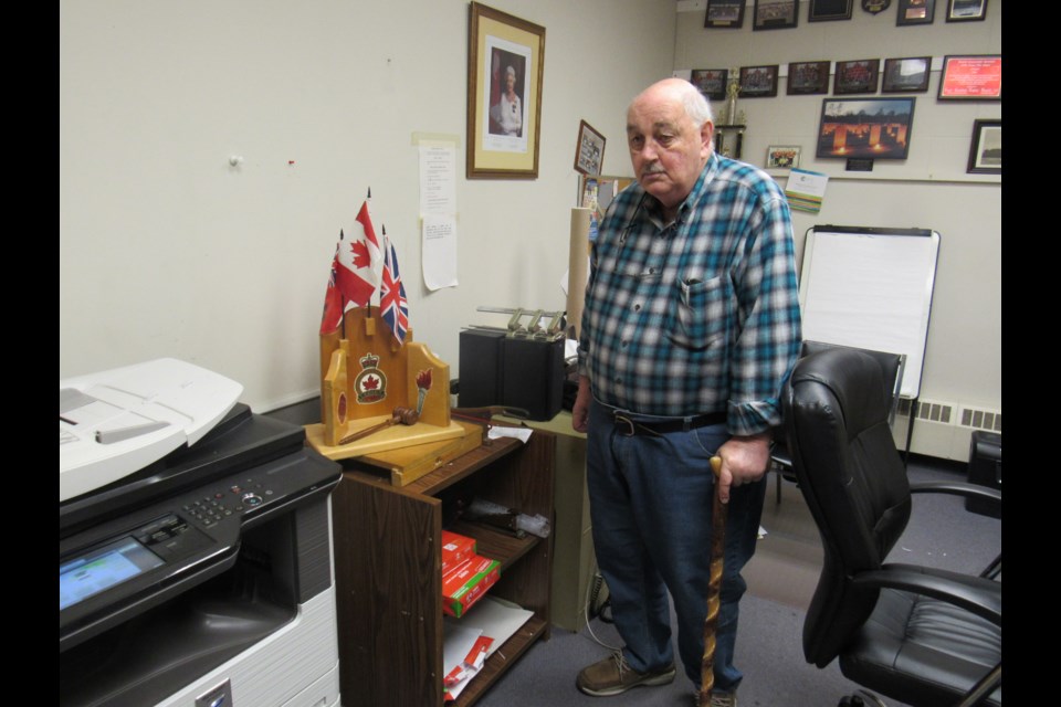 Royal Canadian Legion Branch 147 member Tom Roduck. Photo by Shawn Gibson.                           