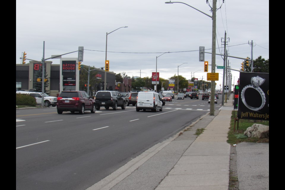 One of the busiest roads in Barrie is Bayfield Street, located in Ward 3. Shawn Gibson for BarrieToday                     