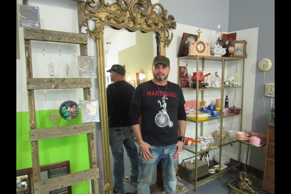 Mantiques co-owner Jim Trimble. Shawn Gibson for BarrieToday                               
