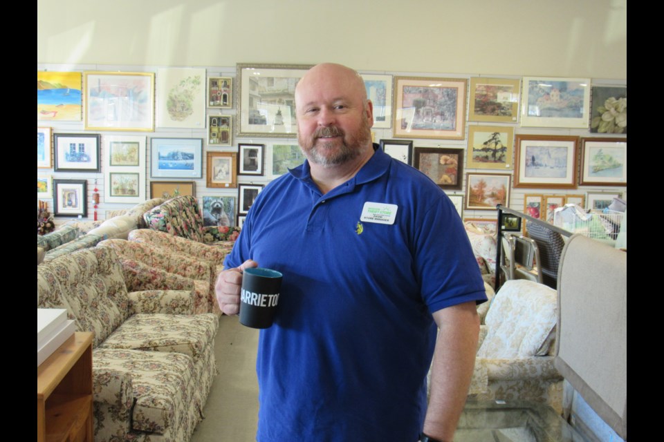 Mission Thrift Store Barrie Store Manager David Potter
Shawn Gibson for BarrieToday                                
