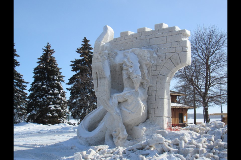 Don't be Dragon your feet, get to Winterfest this weekend! Shawn Gibson for Barrie Today                               
