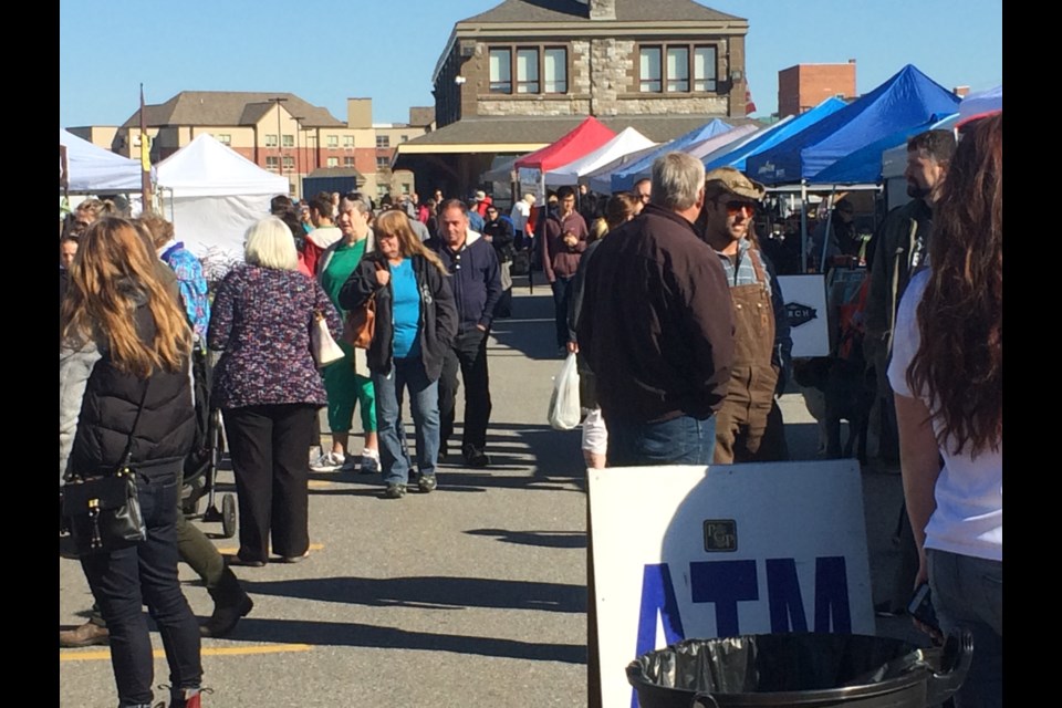 North Bay's Farmer's Market well attended on opening day.