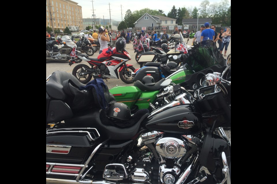 Bikers join forces to raise awareness and research dollars during the Nipissing Motorcycle Ride for Dad Fighting Prostate Cancer event