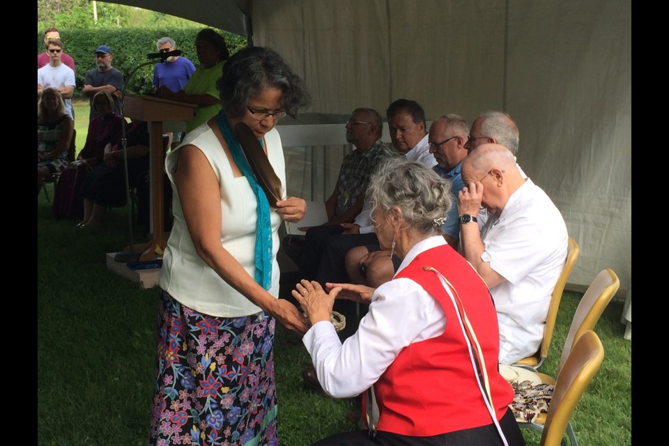 Working towards reconciliation the Canadian Canoe Pilgrimage makes stop in North Bay