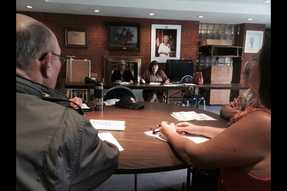 Ontario Health Coalition makes stop in North Bay to gather input on how to improve public hospitals.