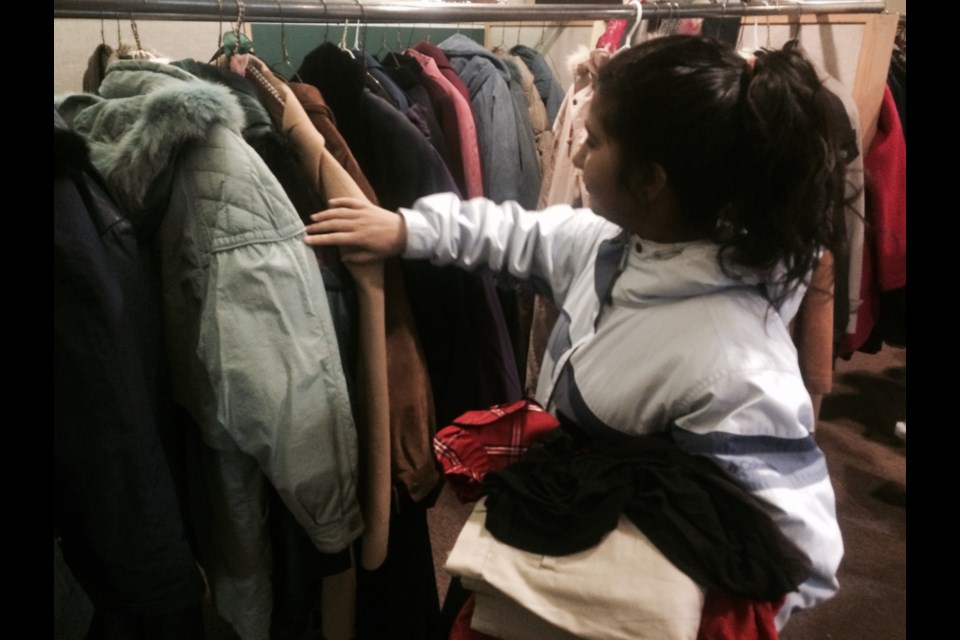 In a typical year, Operation Warmth distributes over 2,000 winter coats annually. File photo.