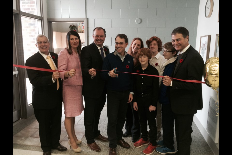 Grand opening of the Beauchamp Hub at the Children's Aid Society of the District of Nipissing and Parry Sound future OneSite location