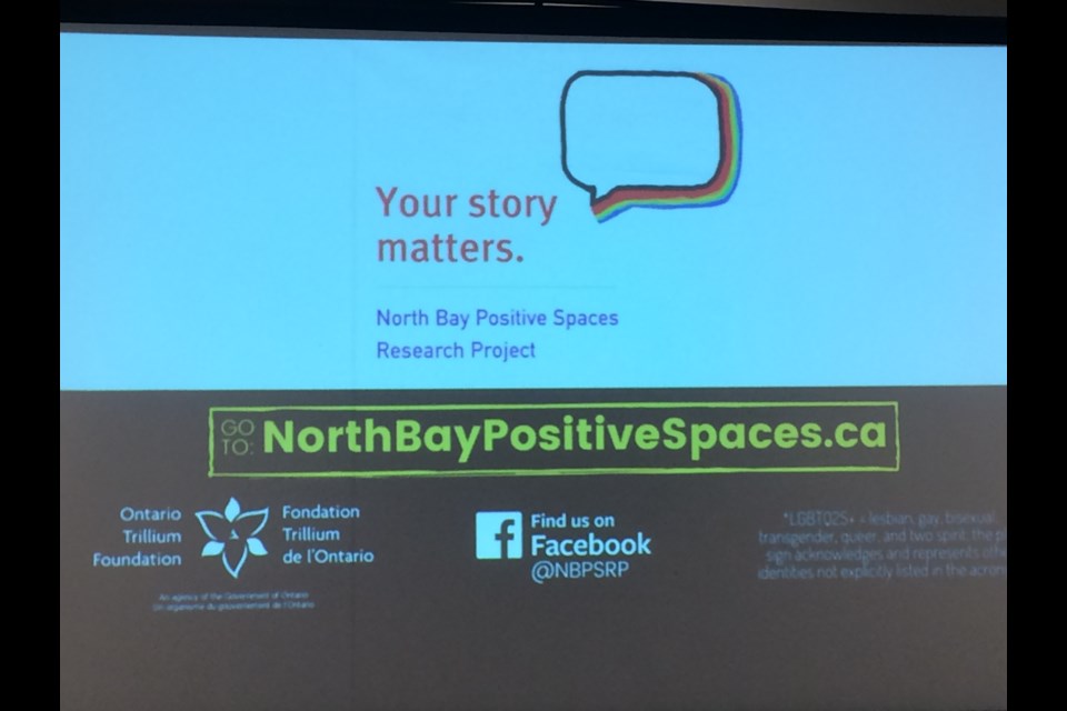 North Bay Positive Spaces Research Project shows need for safe, meaningful and inclusive services for local LGBTQ2S+ community