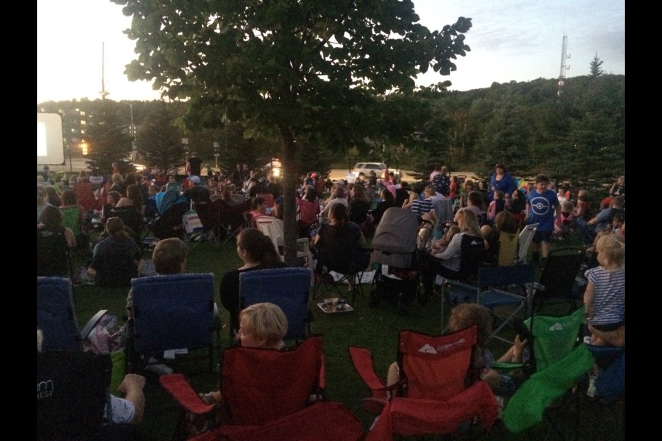 An estimated 400 people took part in the One Kids Place free outdoor movie night