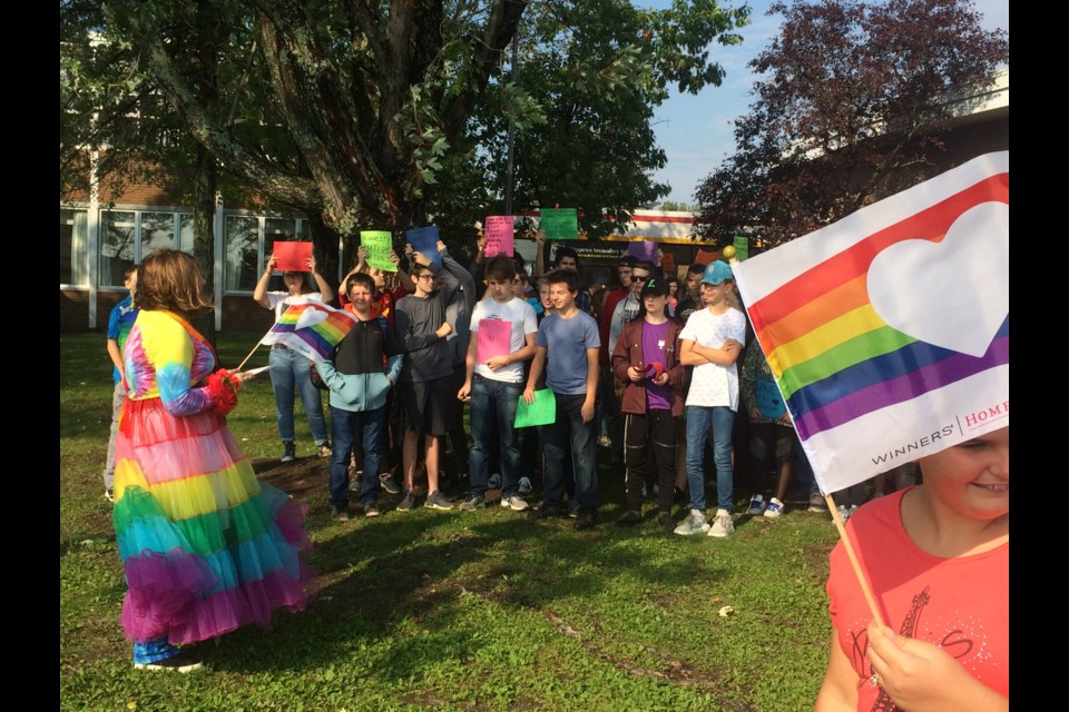 Chippewa students join counterparts across the province to protest Ford government's changes to sex-education curriculum