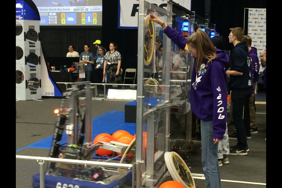 33 teams from across the  province compete at the 6th annual North Bay FIRST Robotics Competition 