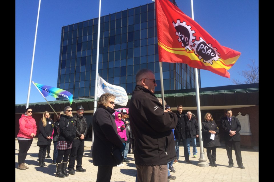 North Bay and District Labour Council observes National Day of Mourning 