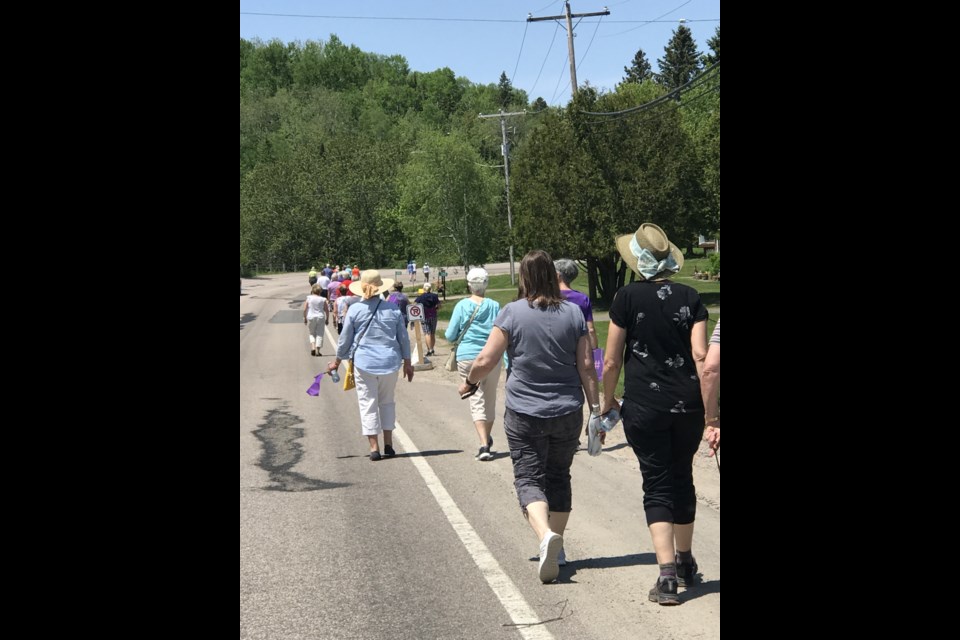 Nearly 200 walkers logged minutes for the municipality of East Ferris which is enrolled in the ParticipACTION Community Better Challenge which wraps up Sunday 