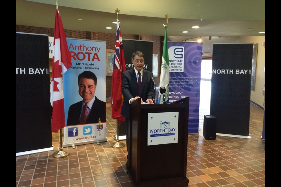 Nipissing-Timiskaming MP Anthony Rota announces immigration pilot project to bring newcomers to the area 