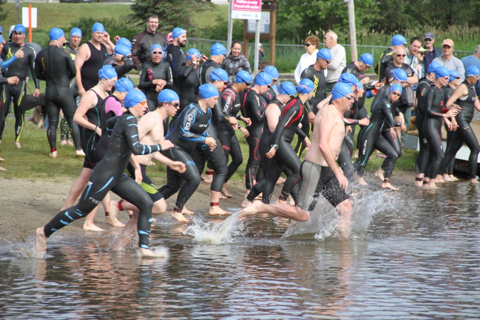 Kiwanis Club of Nipissing annual triathlon weekend attracts hundreds of competitors from across the province
courtesy Chris Dawson