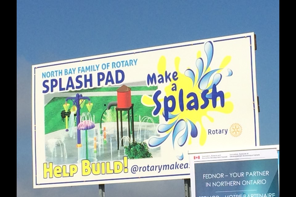 North Bay Family of Rotary Splash Pad season opening temporarily delayed