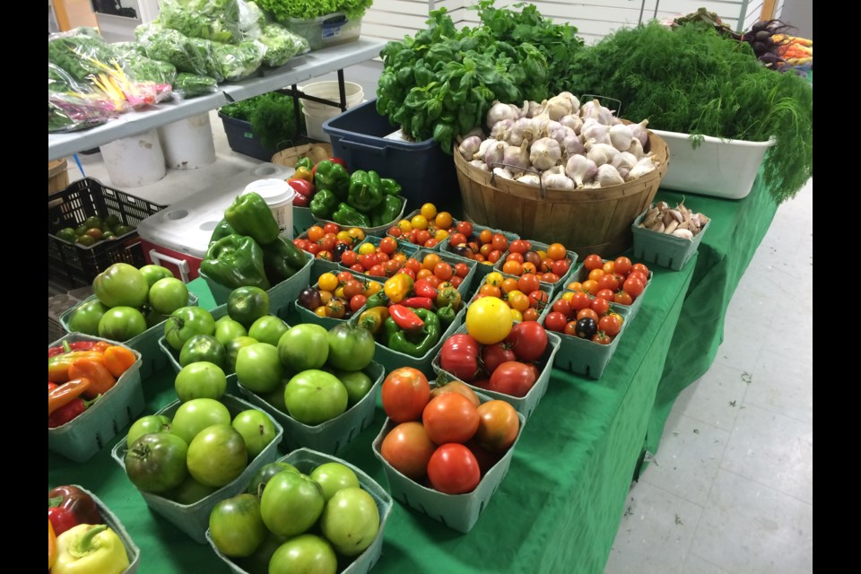 North Bay Farmers' Market officially moved indoors Saturday