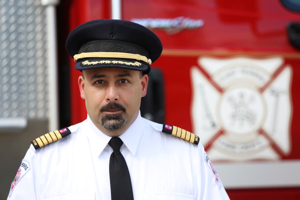 East Ferris Fire Chief Steph Amyotte~Sept 2022~supplied