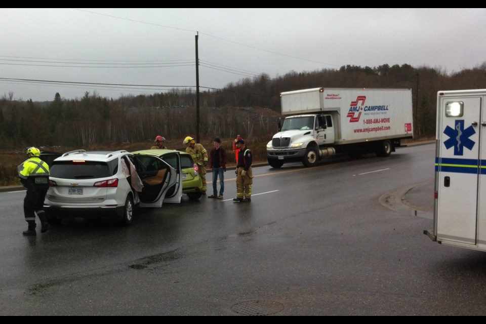 Accident at Bennett and Airport Rd. Courtesy Dan Robinson.