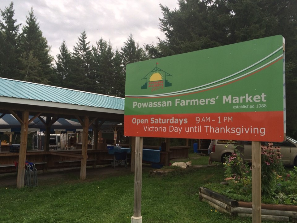 20200515 farmers' market  sign powassan turl