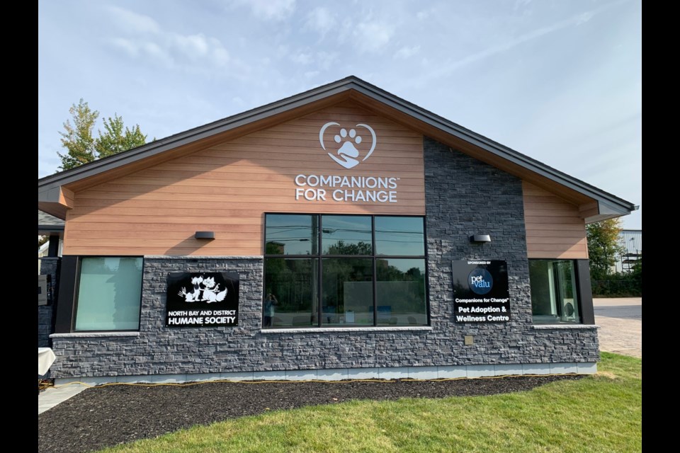 The Companions for Change Pet Adoption & Wellness Centre is officially opened and fully operational.