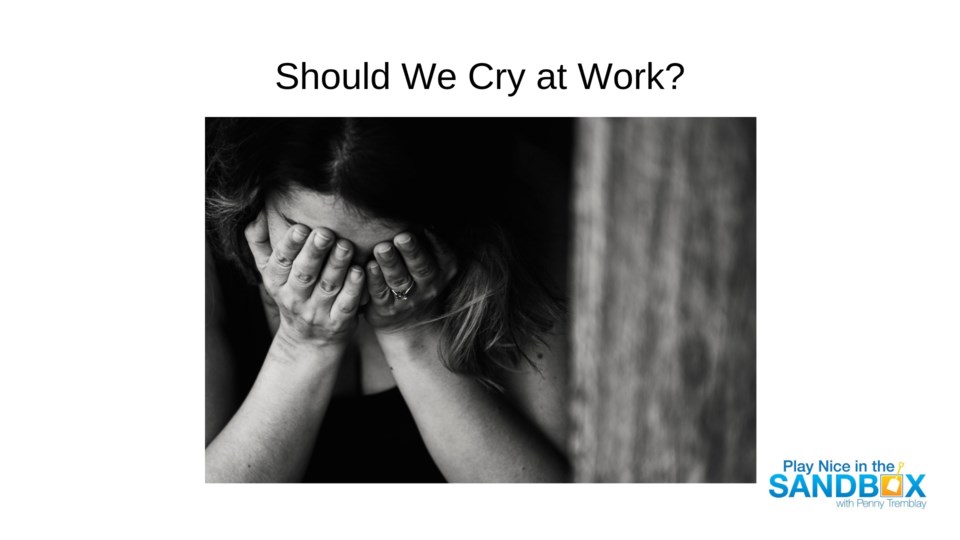 Should We Cry at Work?