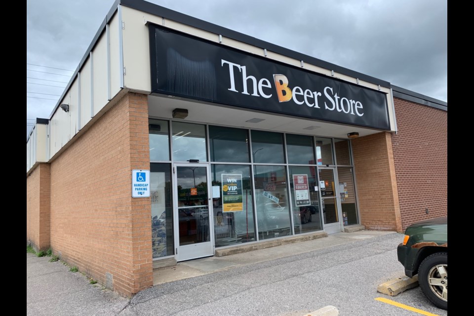 The Beer Store on Cassells will be open the holiday Monday. Jeff Turl/BayToday.