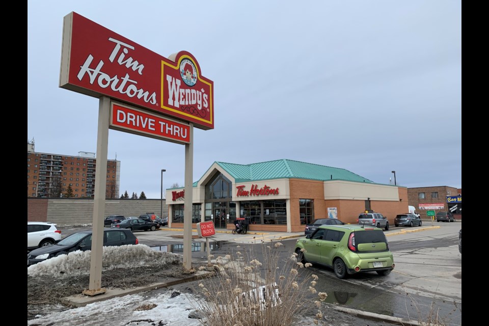 Tim Hortons at the corner of Lakeshore and Marshall. Jeff Turl/BayToday.