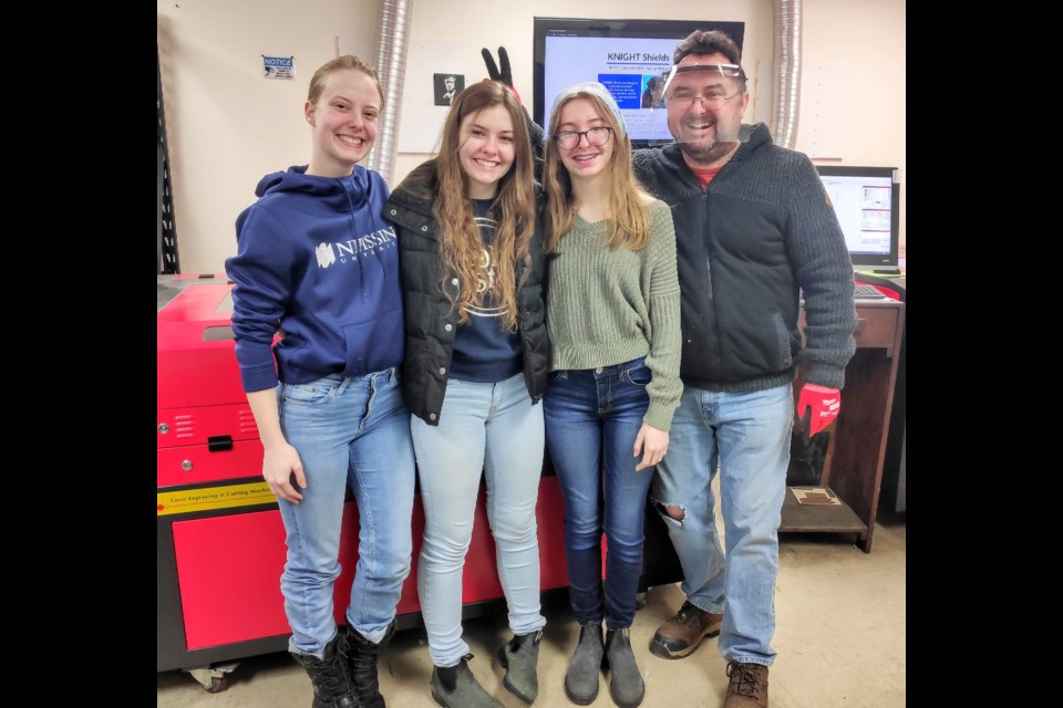 Nadine Knecht, Emily-Joy Knecht, Mila Knecht, Alexander Knecht. (Supplied photo)