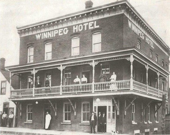 This is North Bay's oldest building, the Winnipeg Hotel, better known as the Belmont. It was erected by John Ferguson, the founder of North Bay, Photo courtesy Dave Dupuis.