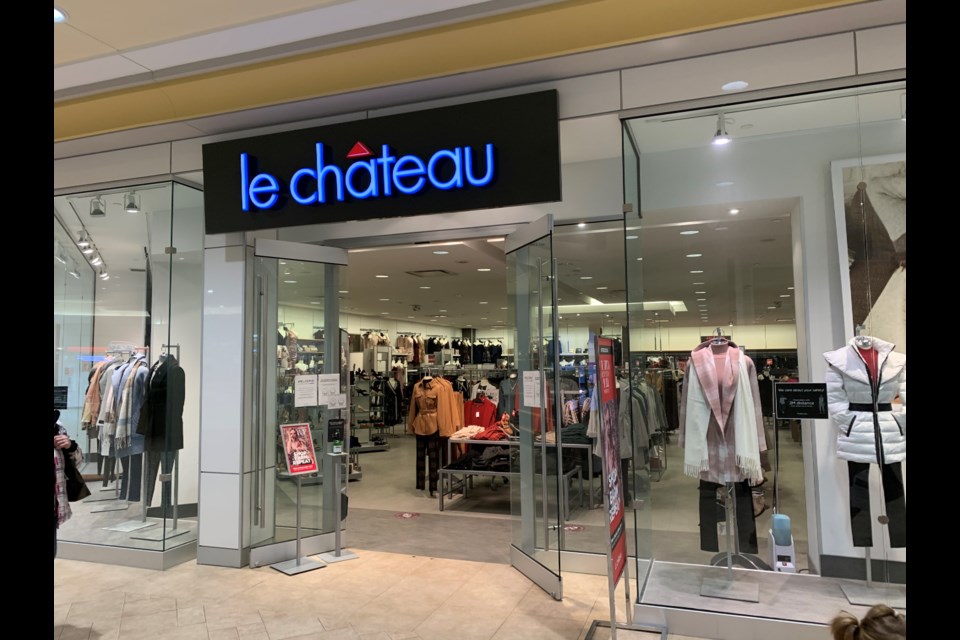 Le Chateau North Bay Northgate will liquidate its assets and close its store. Jeff Turl/BayToday.
