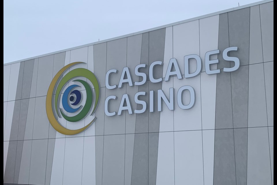The Cascades Casino will open mid-March.