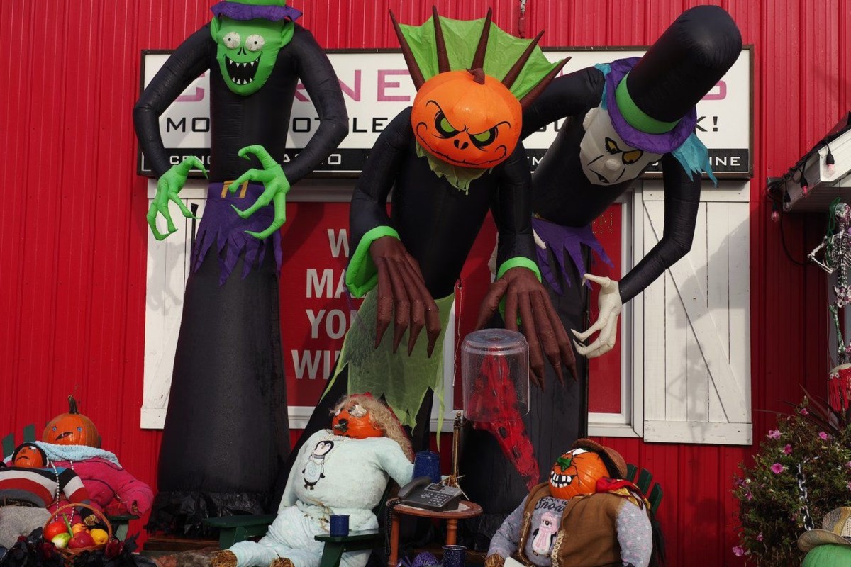 Monsters, skeletons are a perfect wine pairing for South River business